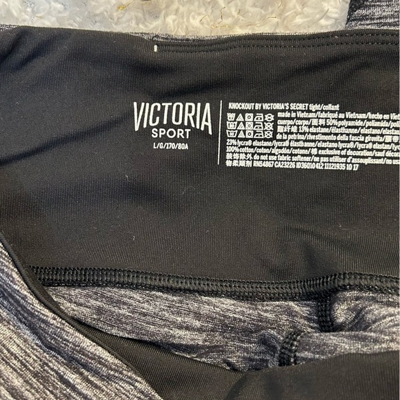 Victoria Sport Victoria Secret Leggings Pull on  Grey Size L Y2K - Picture 10 of 12